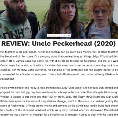 COMEDYFILM REVIEWSFILMSHORRORLATESTVOD REVIEW: Uncle Peckerhead (2020)